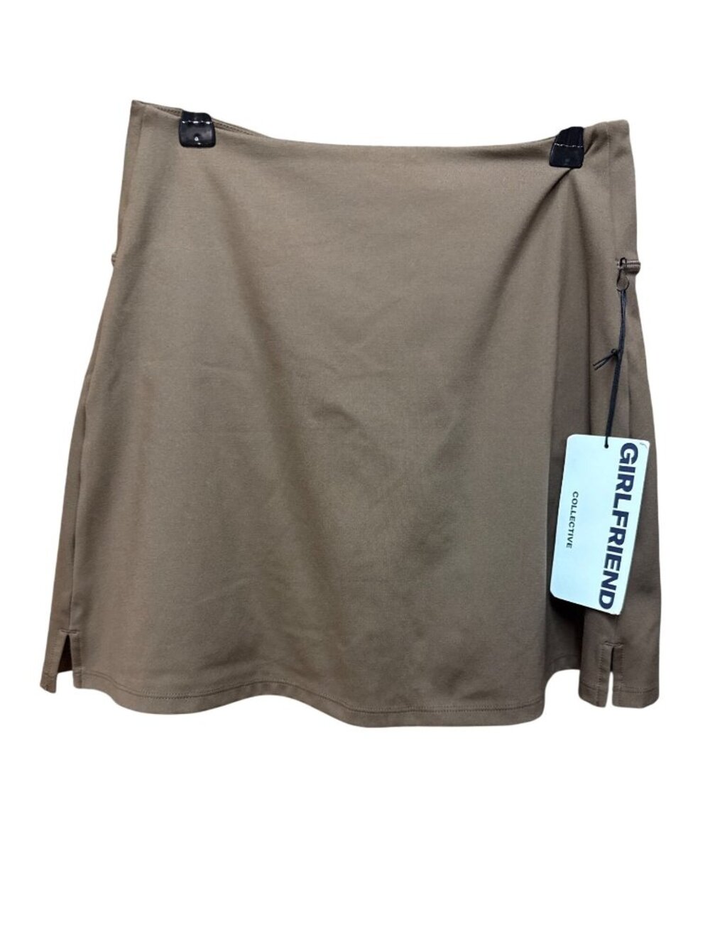 Girlfriend Collective Mocha Skort NWT Medium